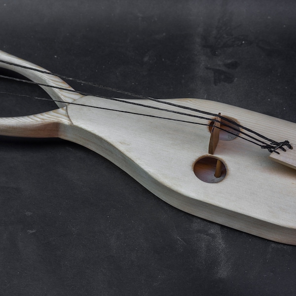 Werden Bowed Lyre | 11th Century Tagelharpa / Talharpa / Jouhikko - Replica Historical Reenachment Violin