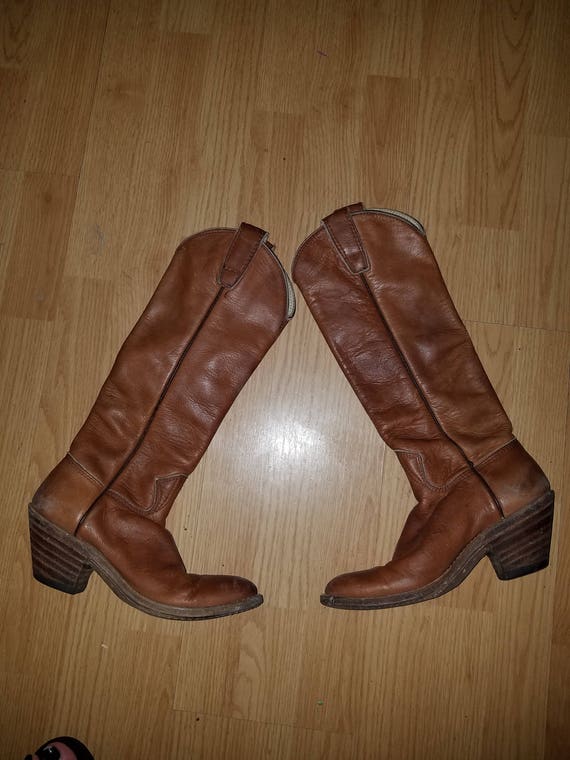 calf skin boots