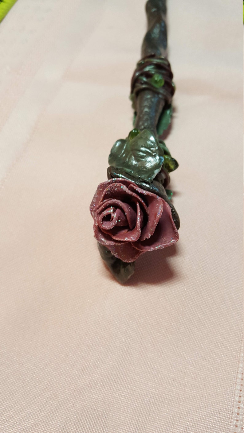 Brown /& Rose Wand