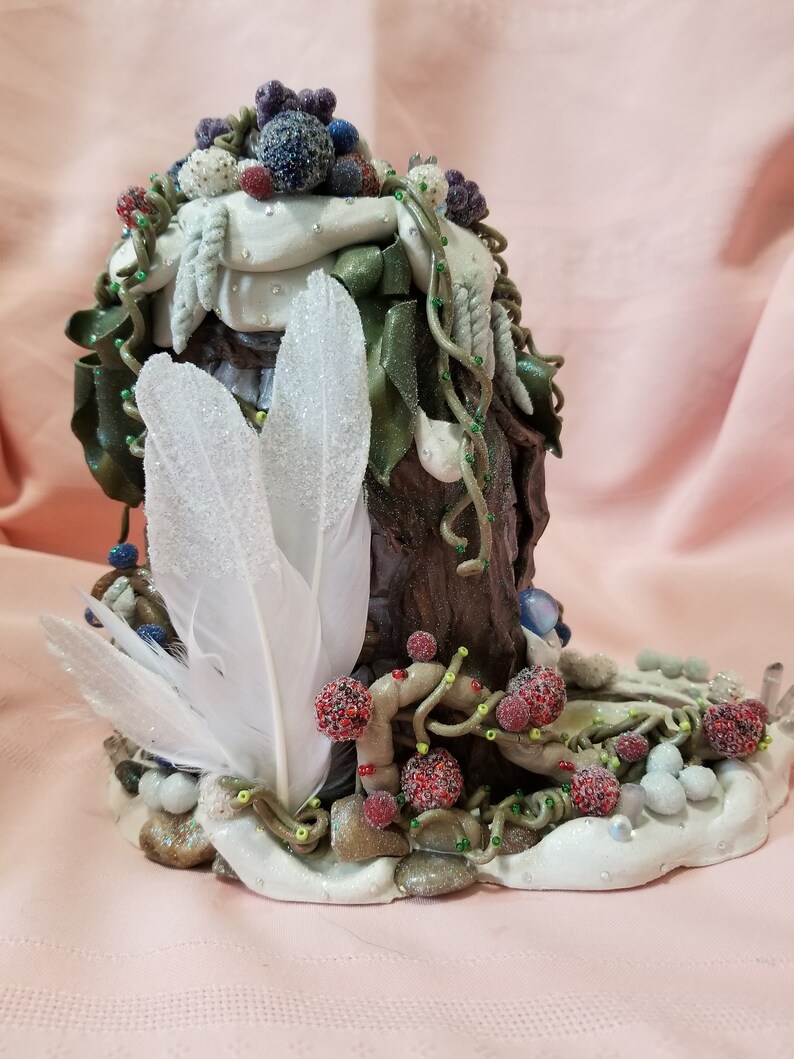 Large Fairy House Winter