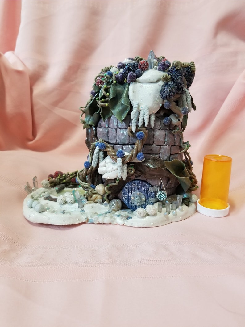 Large Fairy House Winter
