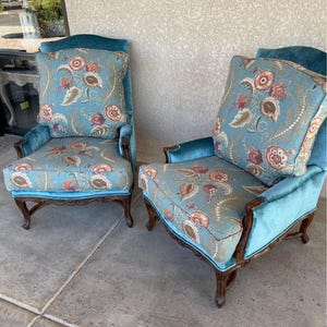 4 Custom high quality upholstered chairs.  Will sell separately