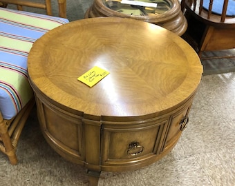 Mid-Century Weiman Drum Table