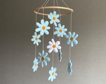 Giostrina per culla con fiori - Giostrina floreale per cameretta - Giostrina con margherite per culla - Giostrina per bambina - Giostrina con margherite per cameretta - Giostrina con fiori - Giostrina per neonato