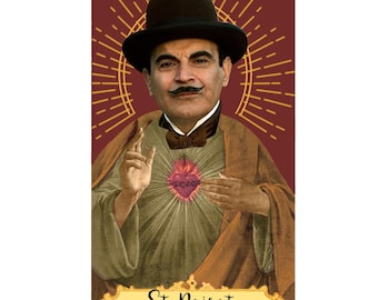 Hercule Poirot glasböneljus