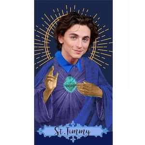 Timothée Chalamet Glas Gebetskerze