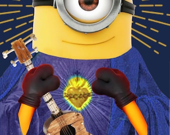 Minions Stuart Glasböneljus