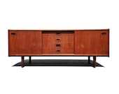 A Danish mid-century modern teak wood credenza - sideboard by Arne Hovmand Olsen