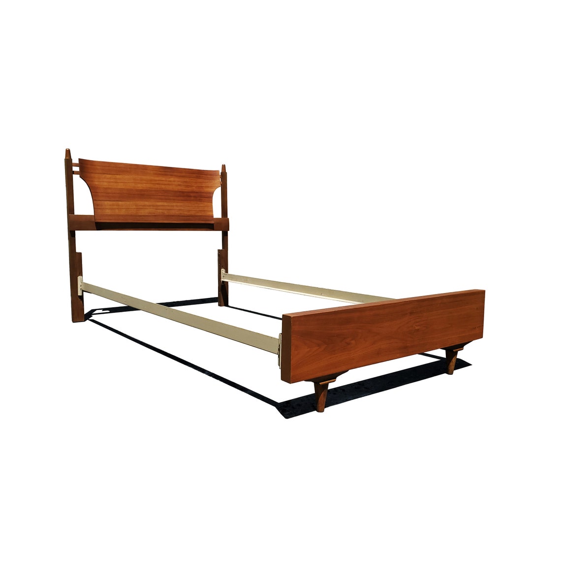 Mid century modern twin bed headboard. A pair available Etsy