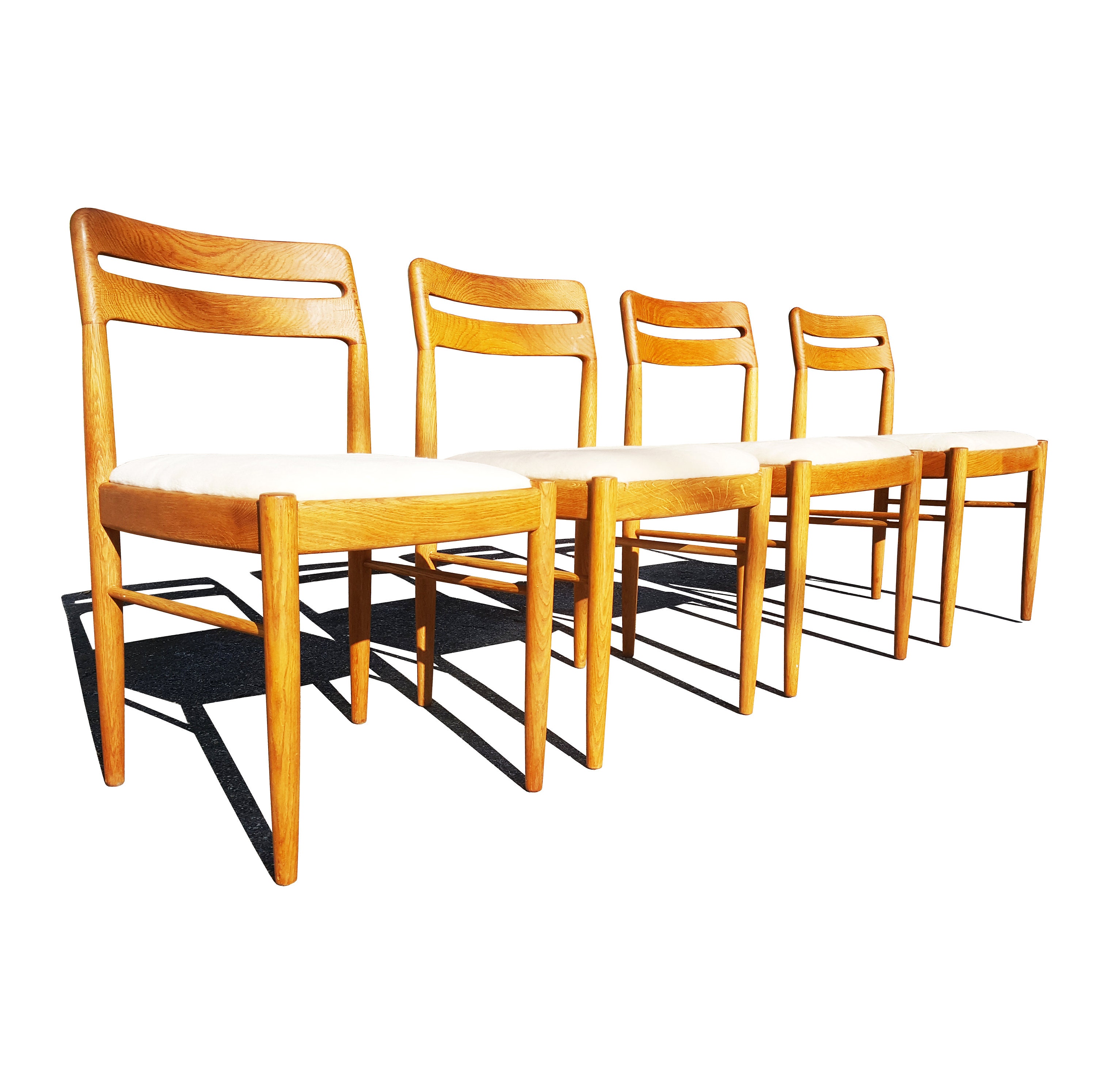 Sillas de comedor modernas danesas de mediados de siglo por | Etsy