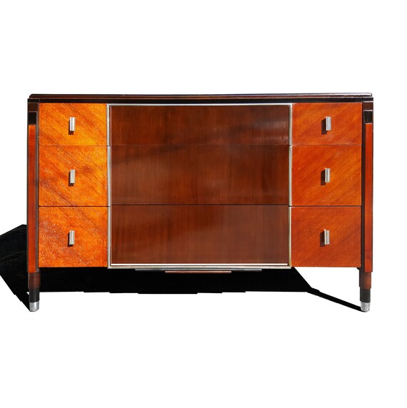 Art Deco Dresser Chest Of Drawers By Northern Furniture Etsy