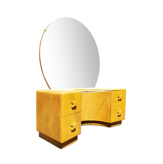 Mid Century Modern Vintage Heywood Wakefield Vanity