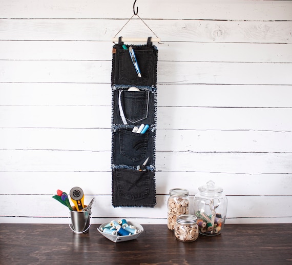 Wall hanging storage pouches sale