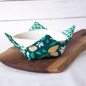 Suppenschalenwärmer // Zitrone, Grün, Türkis // Mikrowellen Schälchen