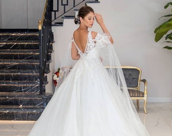 bling wedding dresses