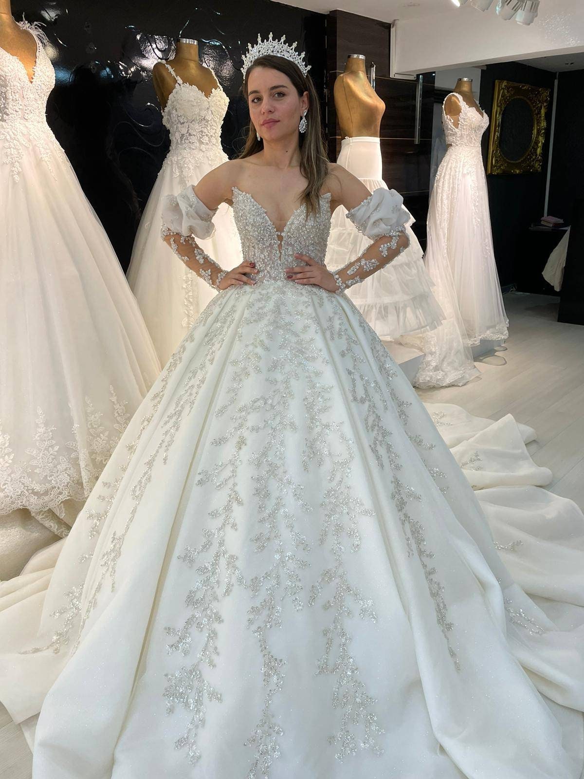 lebanese wedding dress