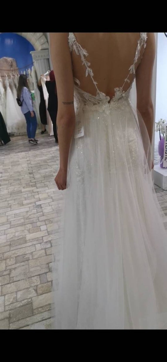 Bling Bling Mermaid Wedding Dress With Detachable Train. Berta Bridal Liz  Martinez Galia Lahav Style -  Hong Kong