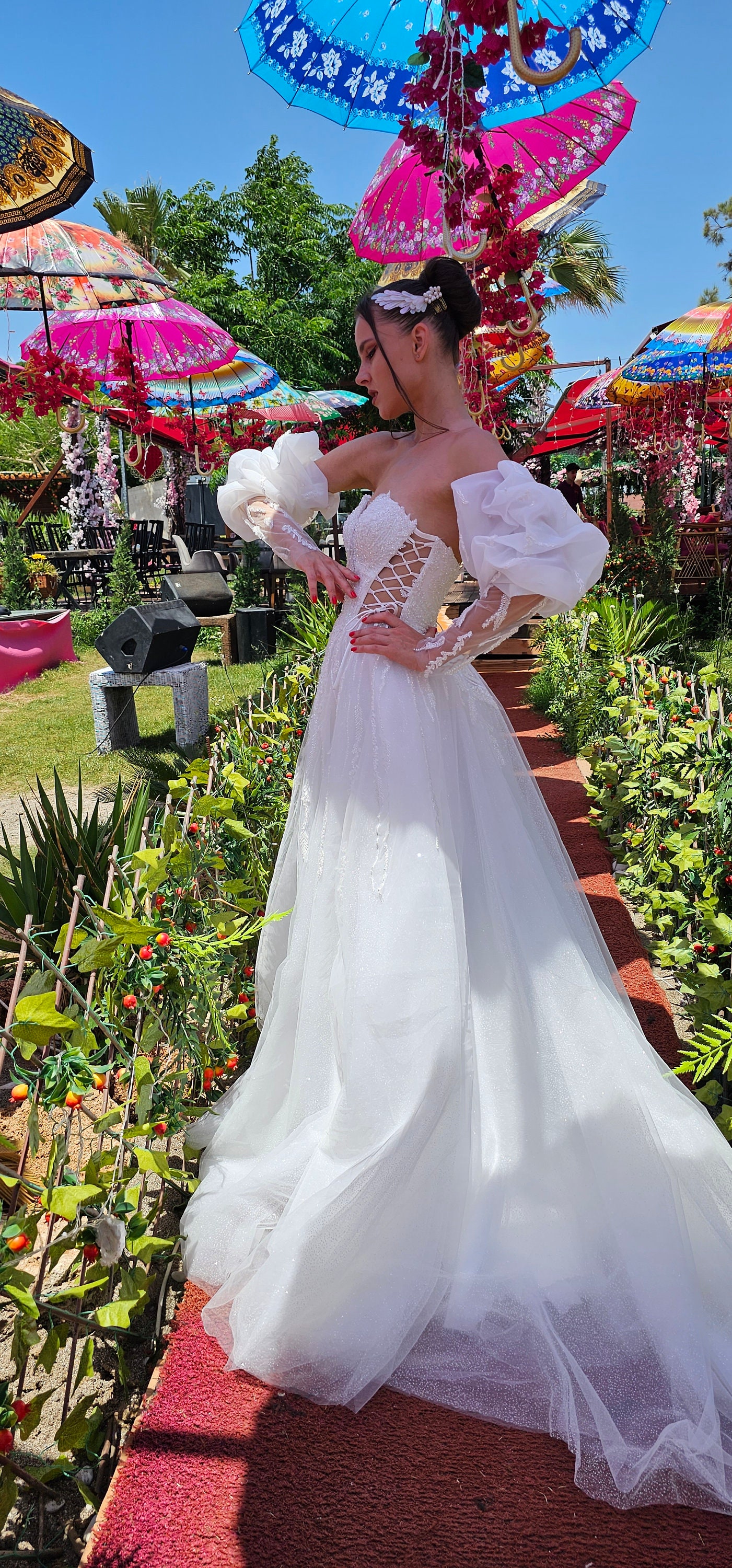 Traditional salvadoran wedding best sale dress
