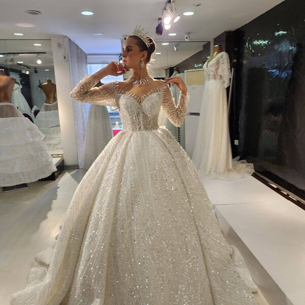 Lebanese Wedding Dress Etsy