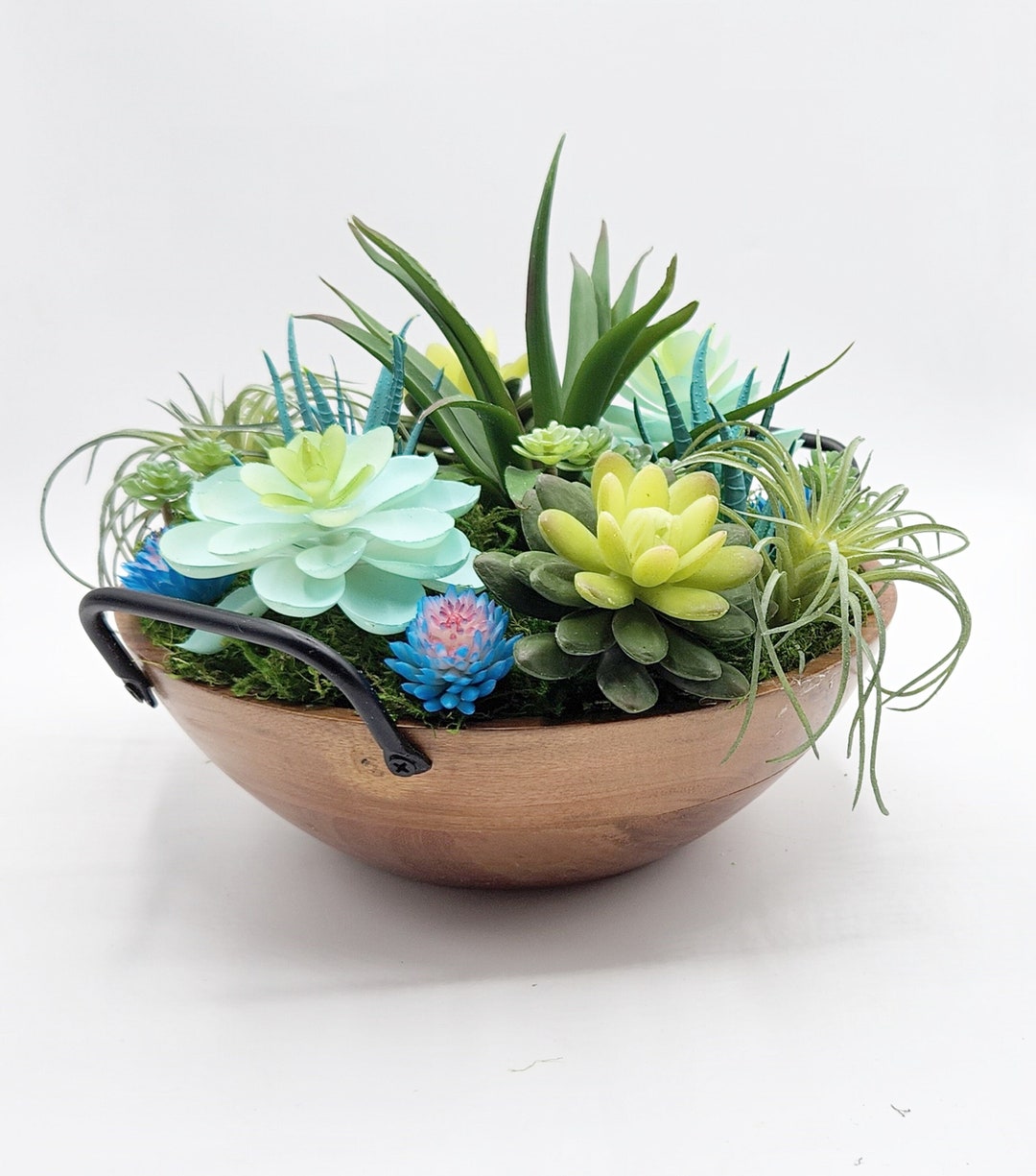 Artificial Succulent Centerpiece Arrangement From Succulent Perrydise