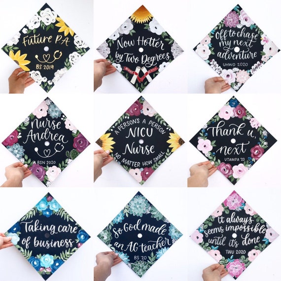 graduation cap toppers