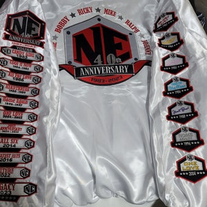 New Edition 40th Anniversary White Jacket (new and unworn)
