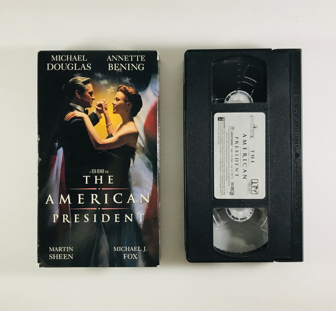 The American President, 1995 Vintage VHS Tape VCR Movie