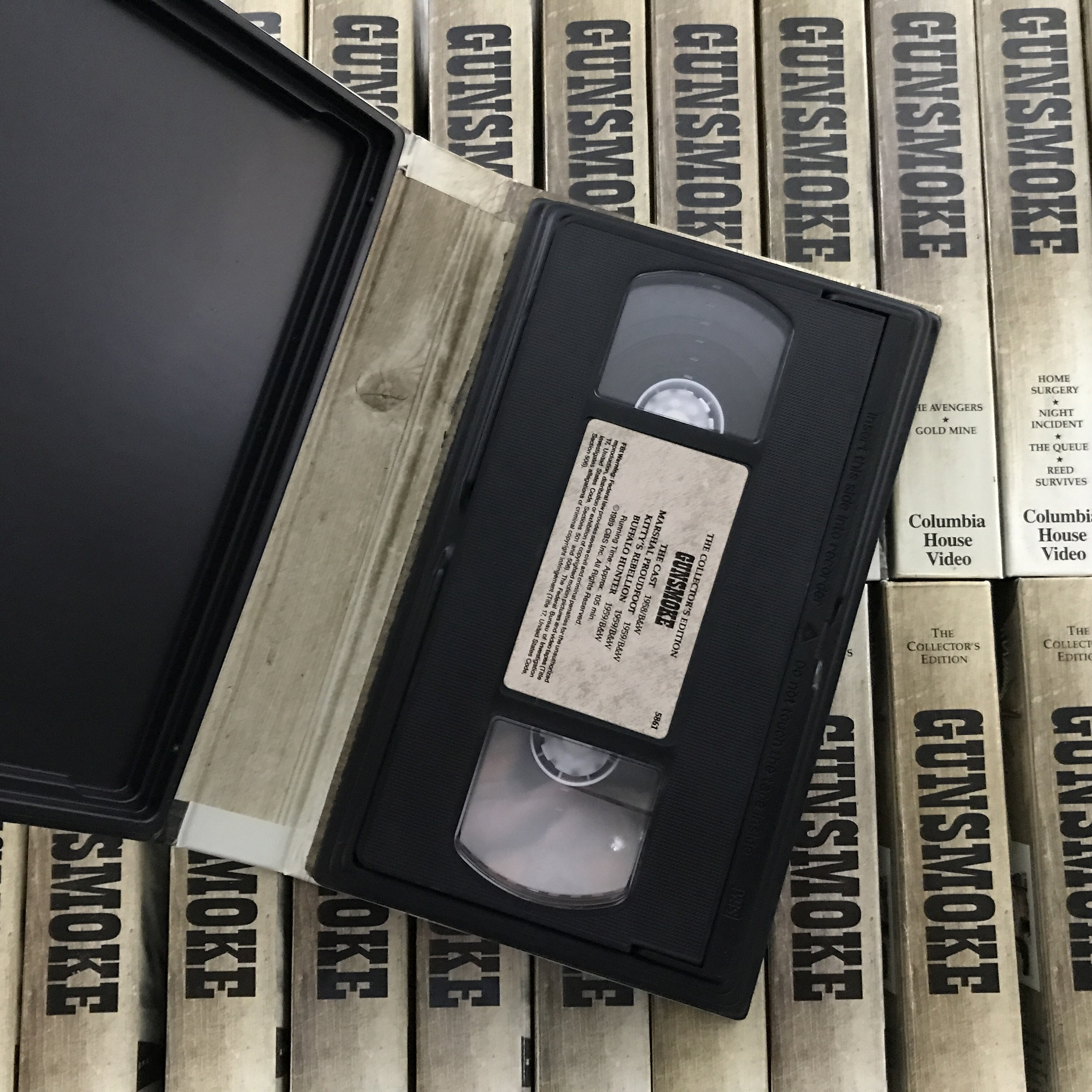 Gunsmoke: Hot Spell & Word of Honor [VHS]