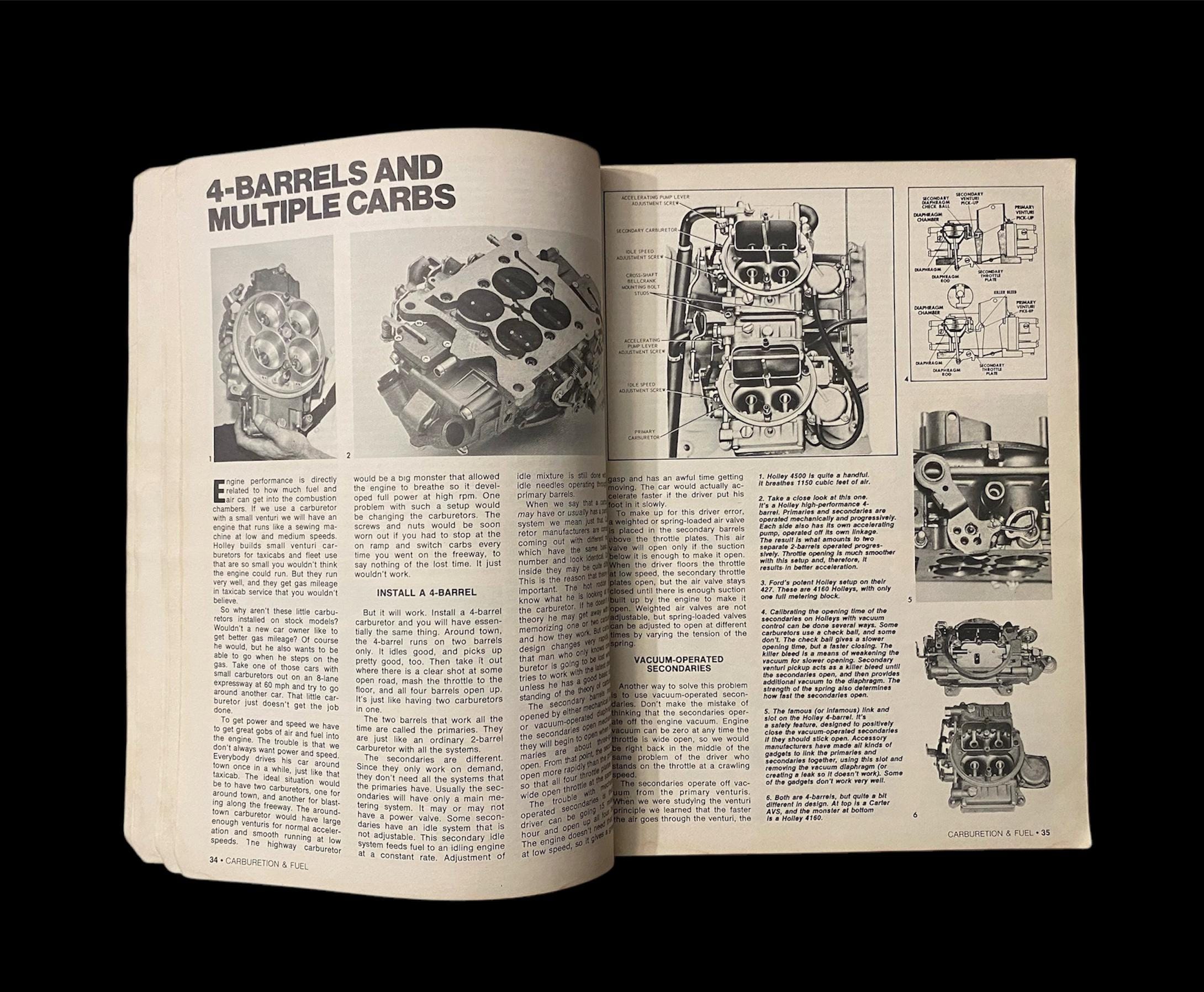 Petersen's Basic Carburetion and Fuel Systems, Carb Rebuilding Fuel ...