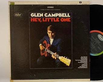 Glen Campbell, Hey Little One, 1968 country pop vintage LP, I Wanna Live, vinyl album Capitol Records – ST2878 (8770)M