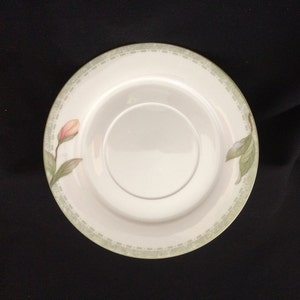 Oneida Savannah UNTERTASSE Vintage Blumenblume Magnolie südlichen rosa Geschirr Esszimmer Abendessen Geschirr