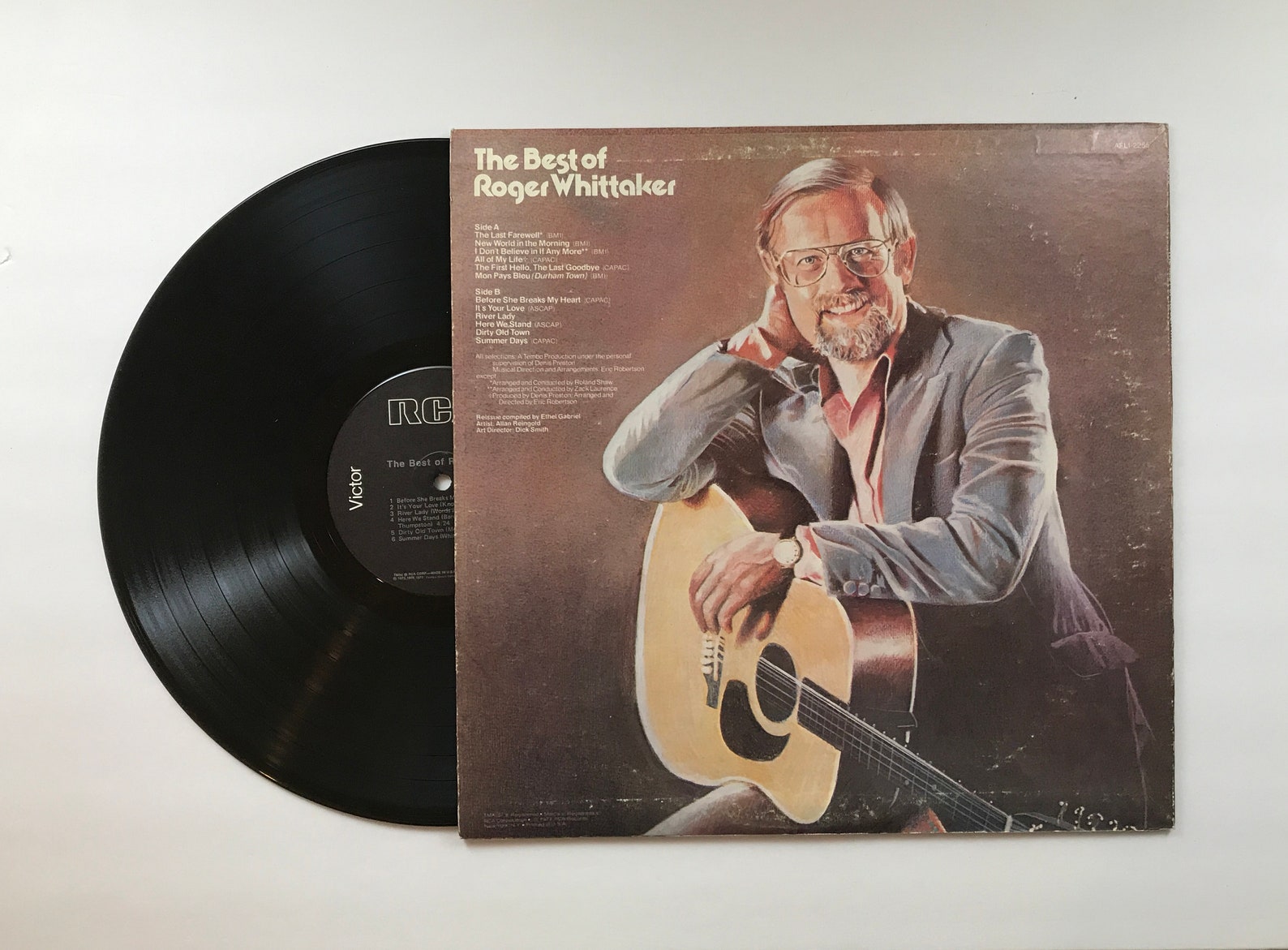 The Best of Roger Whittaker 1977 Vintage LP Record Album | Etsy