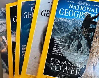 1999 National Geographic Magazine collector history culture society world issues story science photography geography exploration Nat Geo