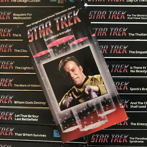 Star Trek Episodes 41-79 VHS TV show sci-fi cult following classic science fiction space original Spock Captain Kirk (4827)M