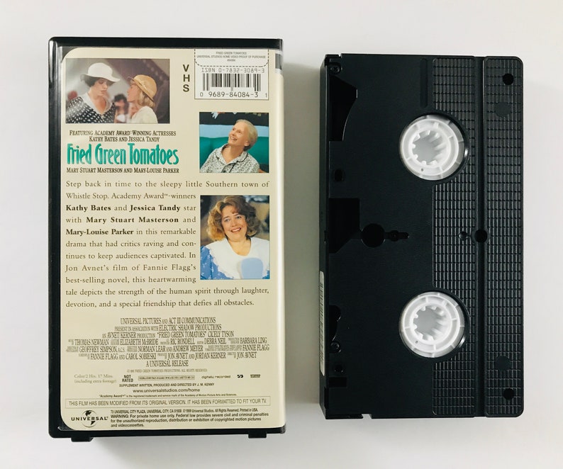 Fried Green Tomatoes 1991 Vintage VHS Tape VCR Movie Extended Etsy