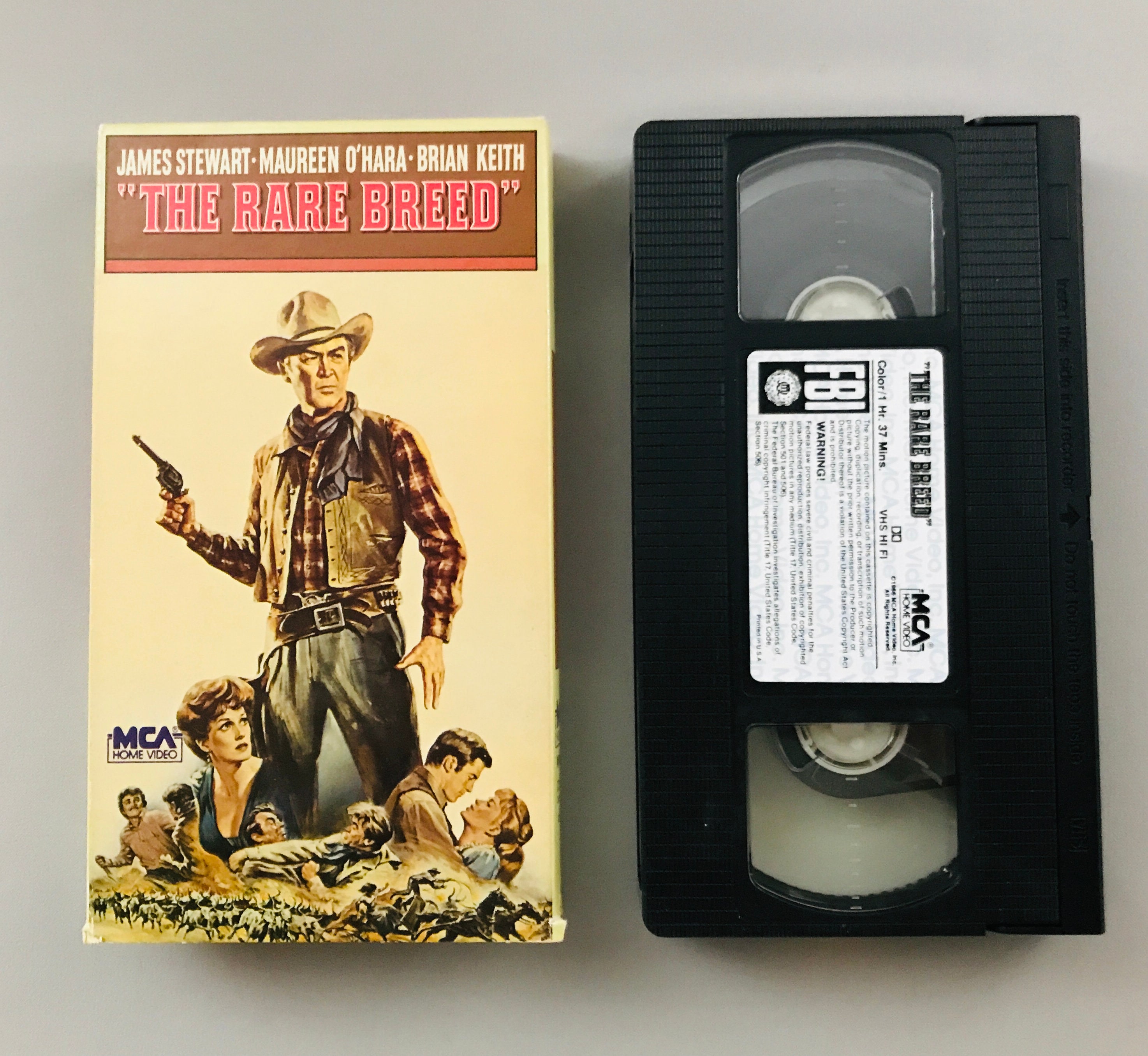 The Rare Breed 1995 Vintage VHS Tape Vcr Classic Video James