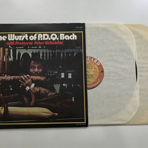 The Wurst of PDQ Bach, with Professor Peter Schicklele, vintage LP record album music vinyl classic audio