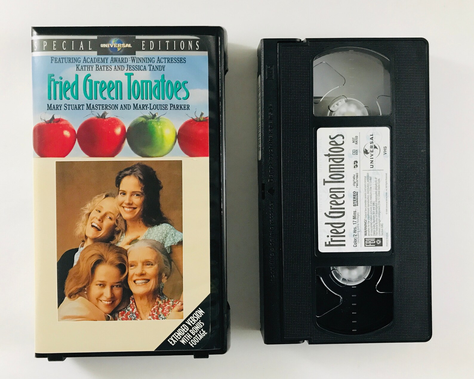 Fried Green Tomatoes 1991 Vintage VHS Tape VCR Movie Extended Etsy