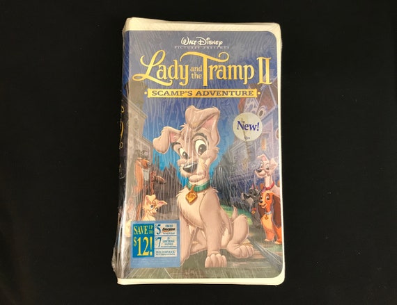 Lady And The Tramp 2 Scamp S Adventure Walt Disney Vhs Etsy