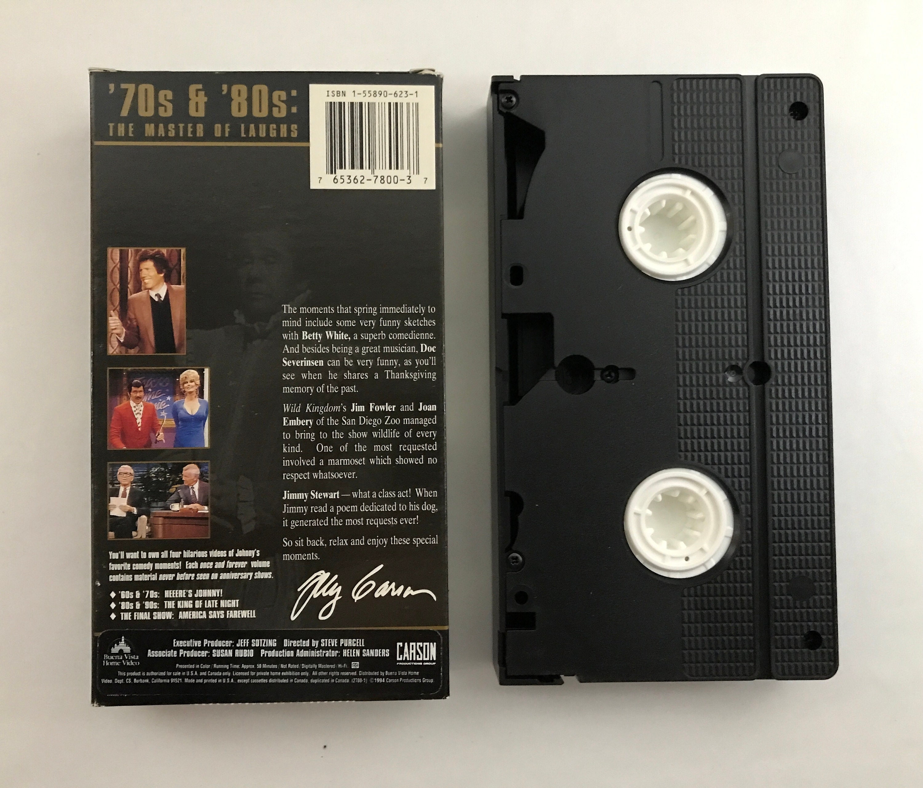 (未使用･未開封品)Master of Laughs [VHS] Johnny Carson his favorite moments VHS 70's & 80's The