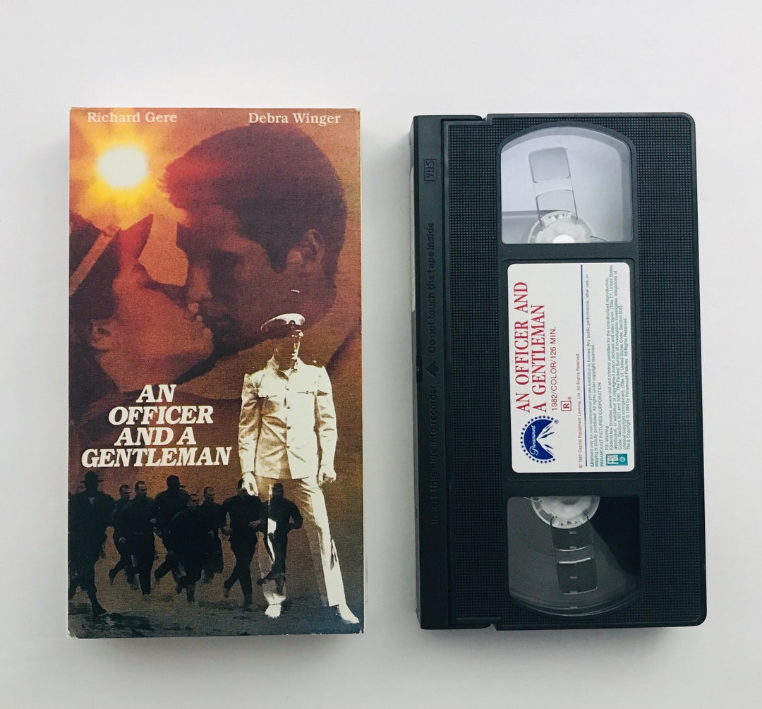 An Officer and a Gentleman 1982 Vintage Vhs Tape VCR Movie - Etsy
