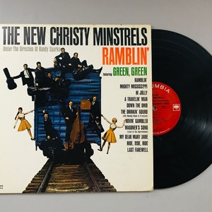 The New Christy Minstrels, RAMBLIN, 1963 vintage LP record album music vinyl classic audio folk Green Green