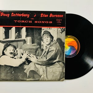 Doug Setterberg and Stan Boreson Sing Torch Songs, vintage LP record album music vinyl audio comedy parody retro