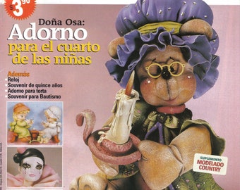 COLD PORCELAIN Porcelana Fria Curso De Modelado 2005 #4 Magazine Argentina