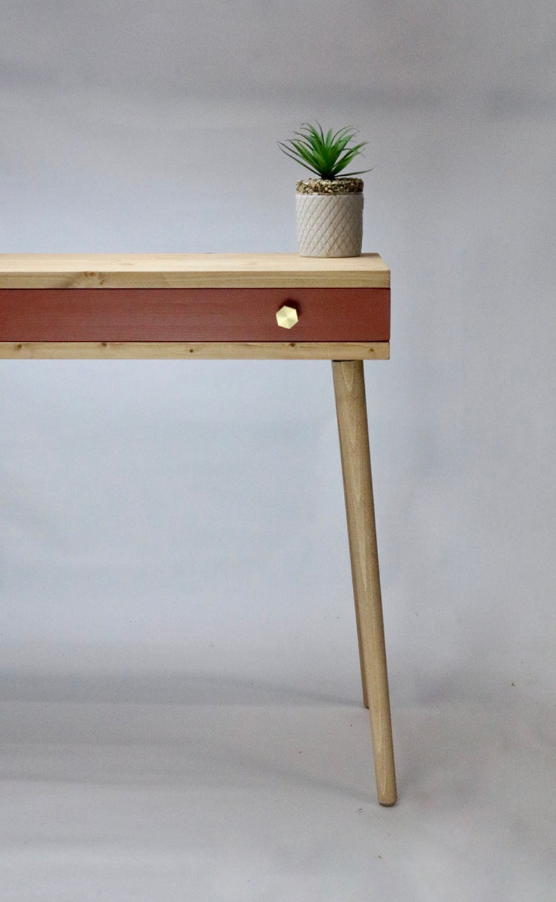 Tall Desk or Dressing Table Higher Than Standard Desks Solid Etsy UK