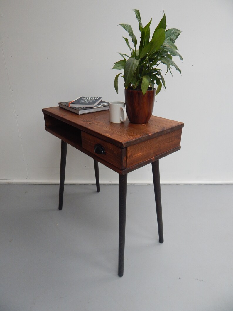 Console Table / Standing Desk / Hallway Table / Reclaimed Wood Etsy UK