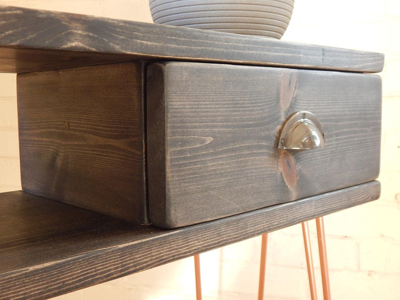 Console Table / Hallway Table / Standing Desk with drawer / Etsy