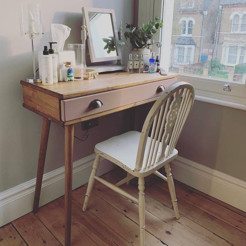 Console Table With Drawer Hallway Console Rustic Console Reclaimed Wood Handmade Tapered Legs F B Sulking Room Pink