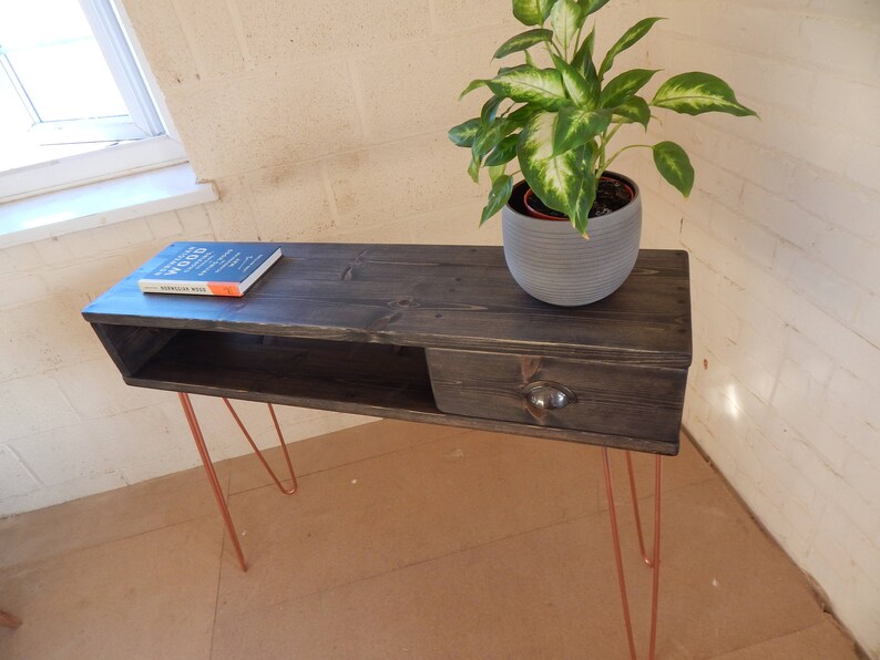 Console Table / Hallway Table / Standing Desk with drawer / Etsy