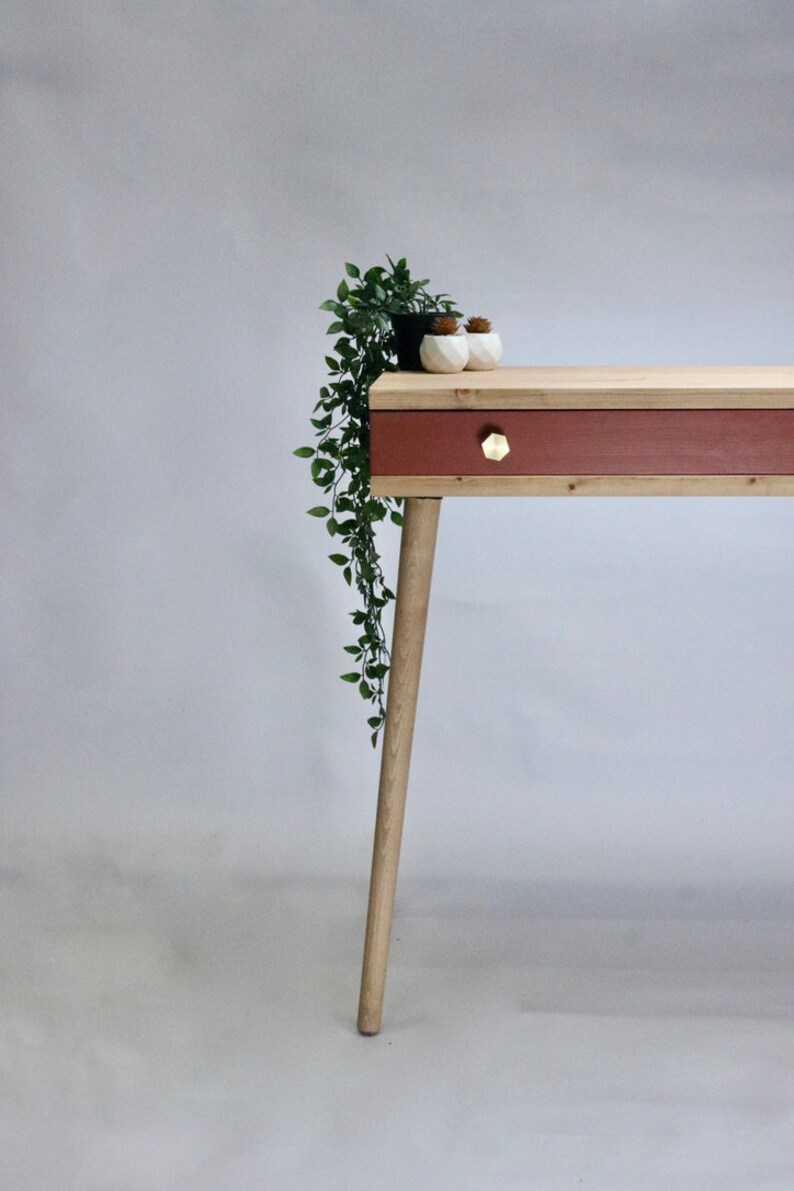 Tall Desk or Dressing Table Higher Than Standard Desks Solid Etsy UK